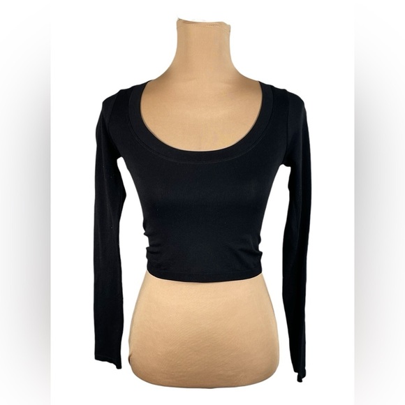 Intimately FP Have It All Long Sleeve In Washed Black Size XS/S - Picture 3 of 10